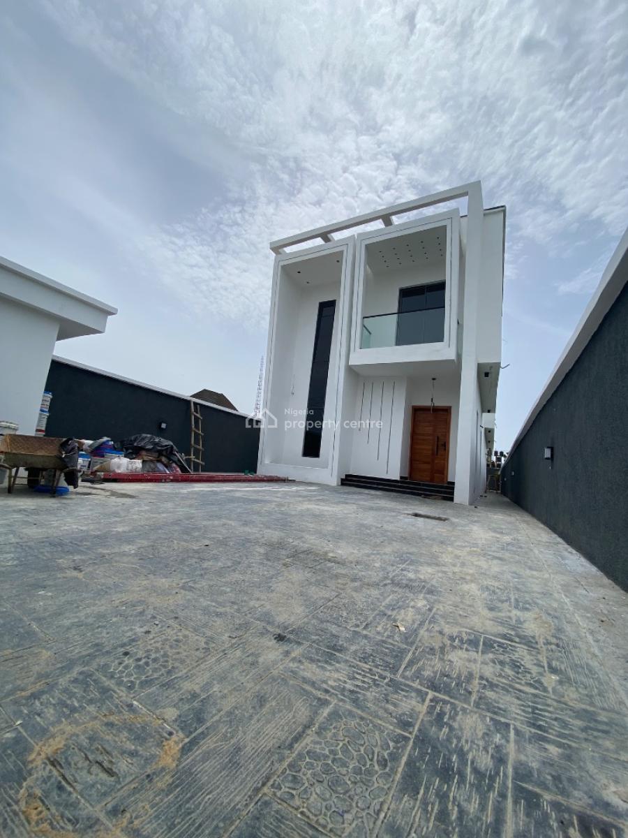 Luxury 5 Bedroom with Swimming Pool, Cenima Room and Constant Light, Abraham Adesanya, Ajah, Lagos, Detached Duplex for Sale