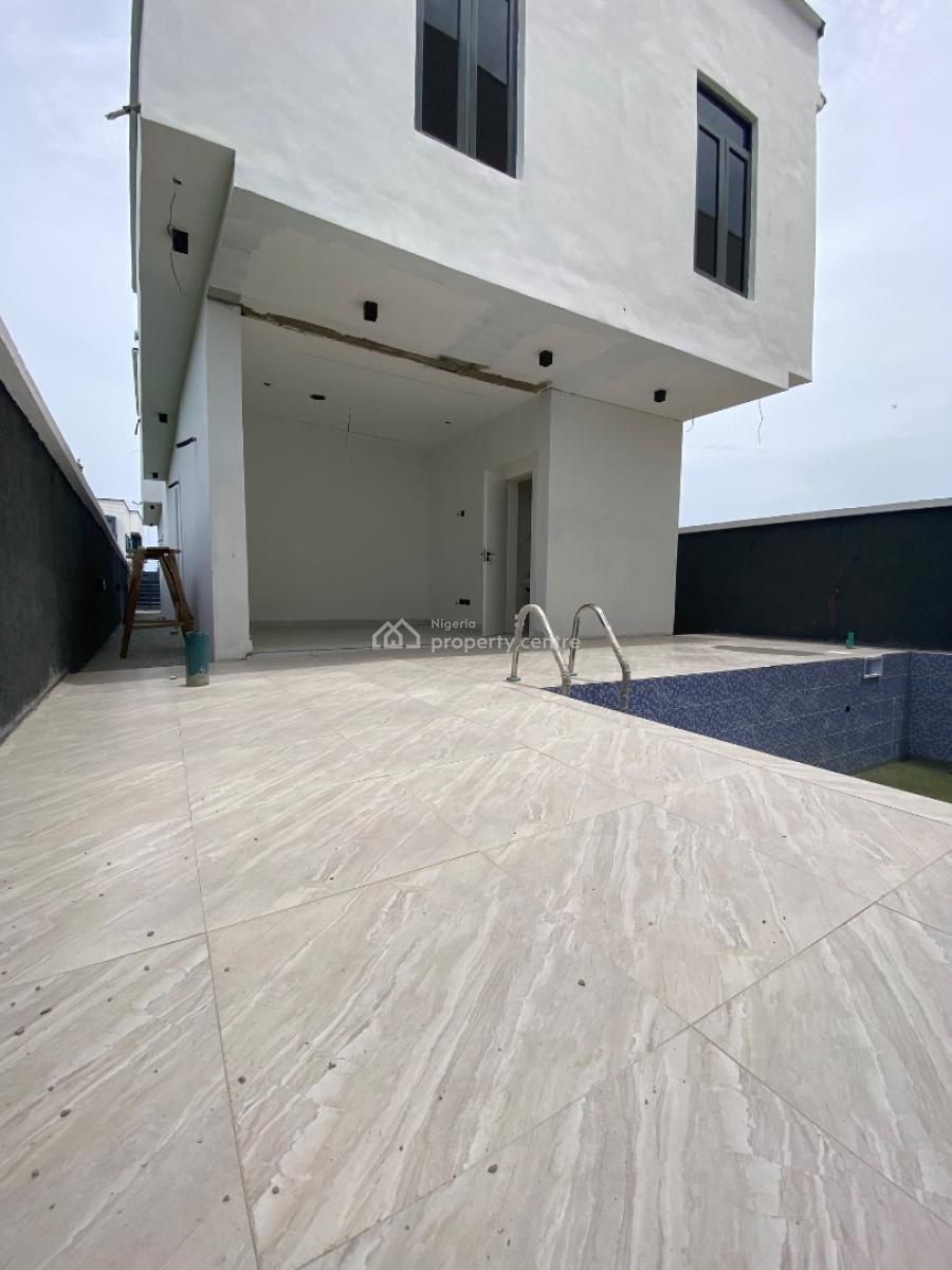 Luxury 5 Bedroom with Swimming Pool, Cenima Room and Constant Light, Abraham Adesanya, Ajah, Lagos, Detached Duplex for Sale