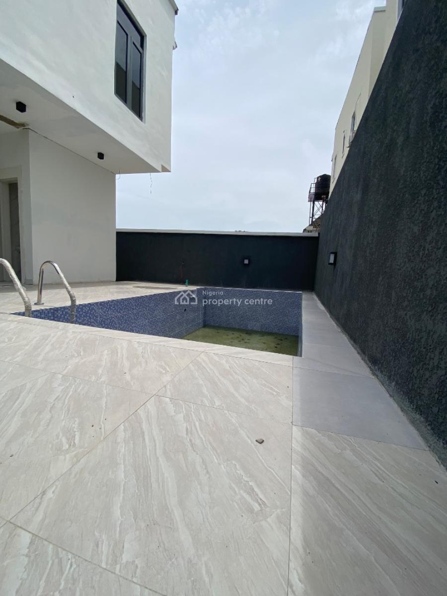 Luxury 5 Bedroom with Swimming Pool, Cenima Room and Constant Light, Abraham Adesanya, Ajah, Lagos, Detached Duplex for Sale