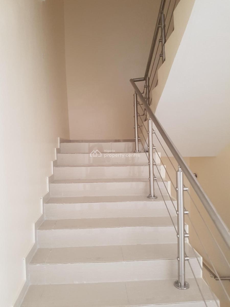 Luxury 4 Bedroom with a Room Bq, Gbamgbala Road, Ikate, Lekki, Lagos, Terraced Duplex for Sale