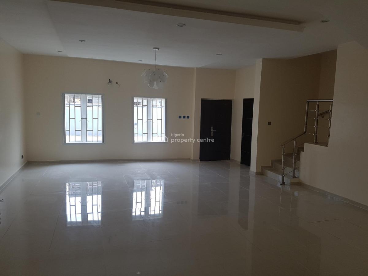 Luxury 4 Bedroom with a Room Bq, Gbamgbala Road, Ikate, Lekki, Lagos, Terraced Duplex for Sale