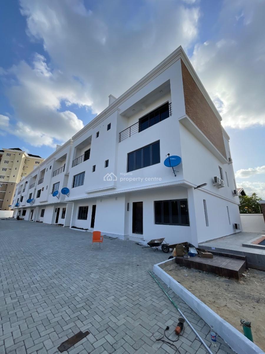 Luxurious 4 Bedroom Duplex with Pool and Private Rooftop, Parkview Estate, Ikoyi, Lagos, Semi-detached Duplex for Rent