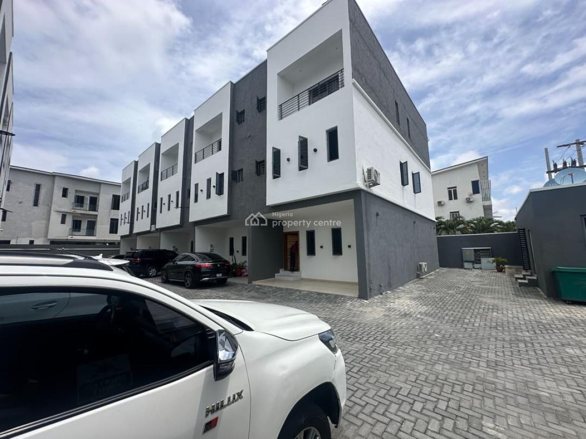 Furnished 4 Bedroom Terrace Duplex with Bq, Ikate, Lekki, Lagos, Terraced Duplex for Rent