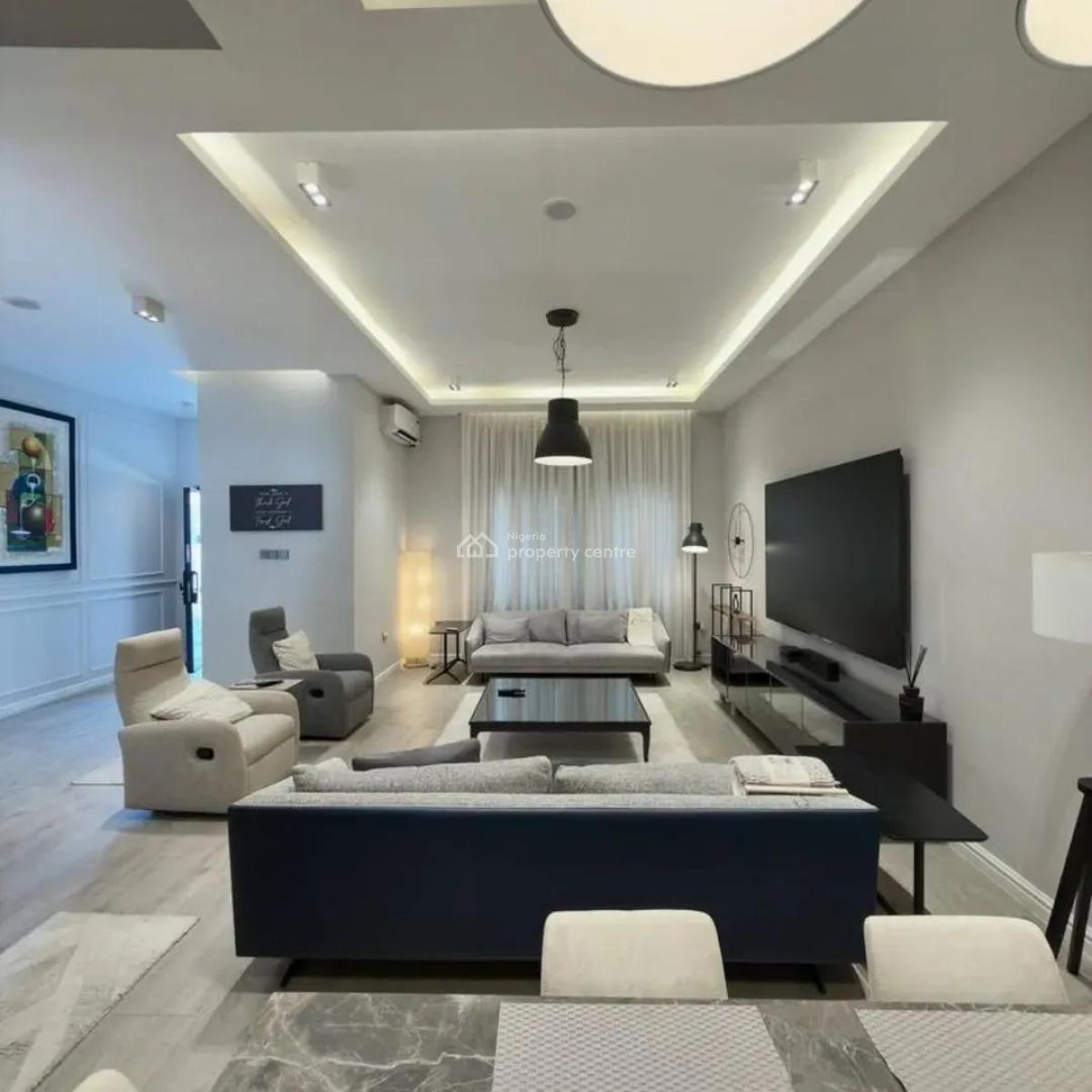 Luxury 4 Bedroom Terrace Duplex with Bq, Jahi, Abuja, Terraced Duplex for Sale