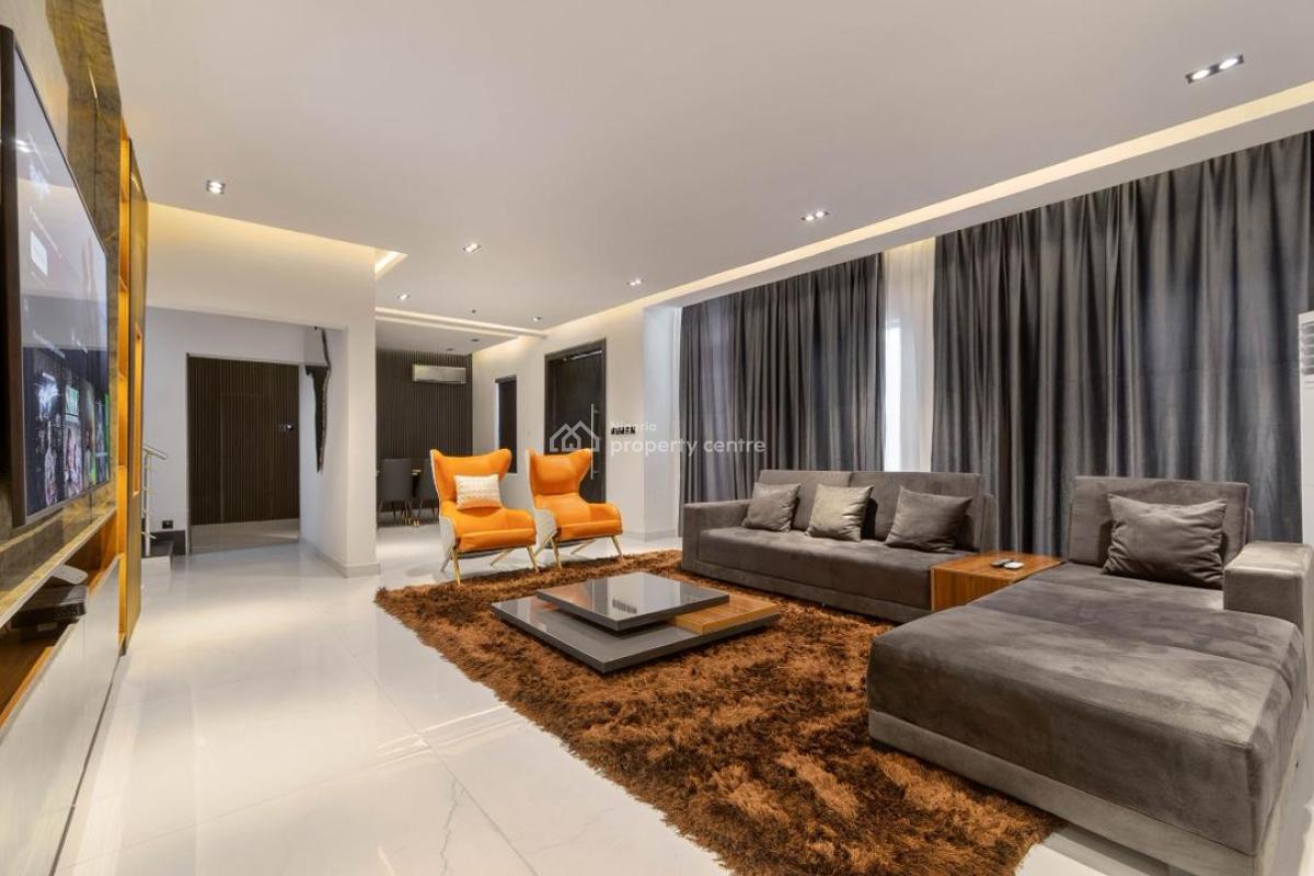 Luxury 4 Bedroom Self Compound House, Lekki Phase 1, Lekki, Lagos, House Short Let