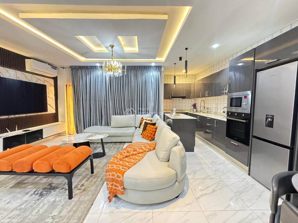 Beautifully Furnished  2 Bedroom Apartment with Swimming Pool, Ps5, Gy, Lekki Phase 1, Lekki, Lagos, Flat / Apartment Short Let