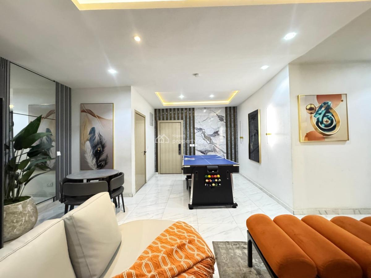 Beautifully Furnished  2 Bedroom Apartment with Swimming Pool, Ps5, Gy, Lekki Phase 1, Lekki, Lagos, Flat / Apartment Short Let