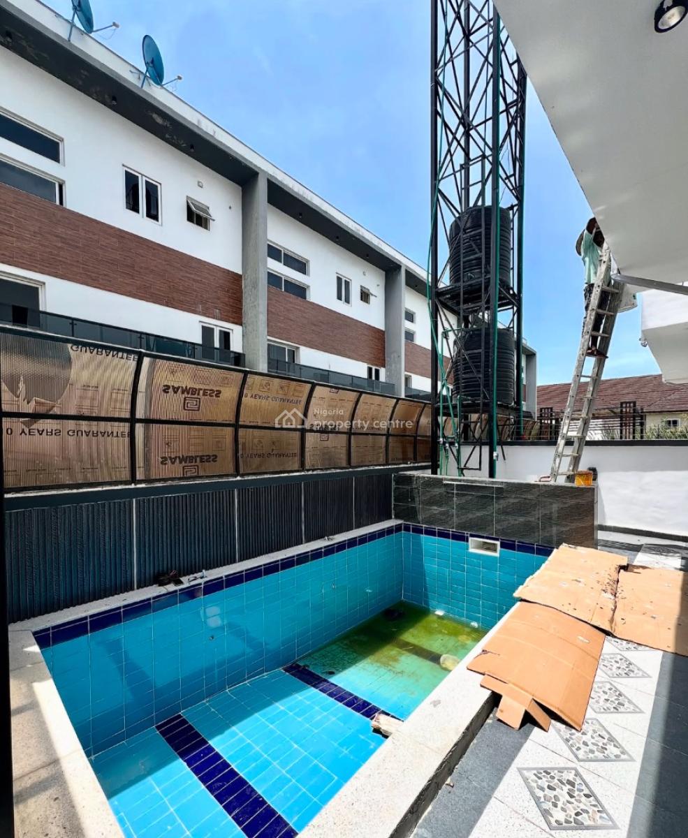 Luxury 5 Bedroom Fully Detached Pool, Gym Room, Cinema Rooftop Terrace, Ikate, Lekki, Lagos, Detached Duplex for Sale