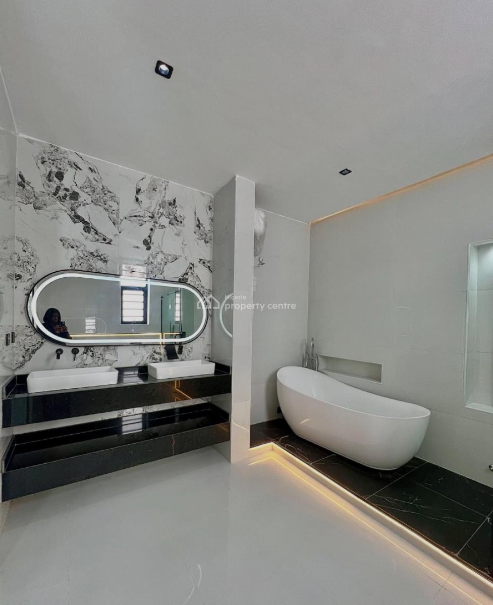 Luxury 5 Bedroom Fully Detached Pool, Gym Room, Cinema Rooftop Terrace, Ikate, Lekki, Lagos, Detached Duplex for Sale