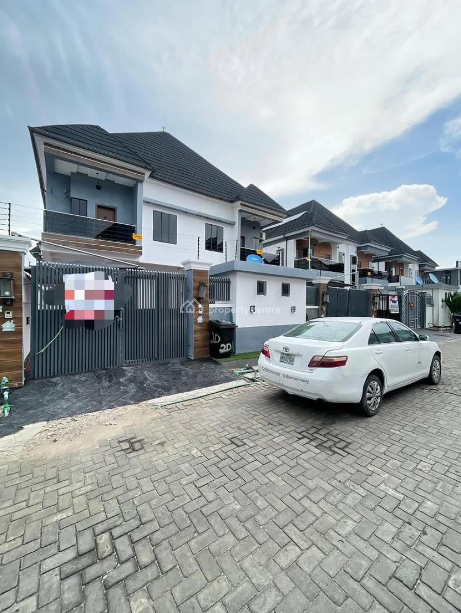 4 Bedroom Semi Detached Duplex, Chevron, Lekki, Lagos, Semi-detached Duplex for Rent