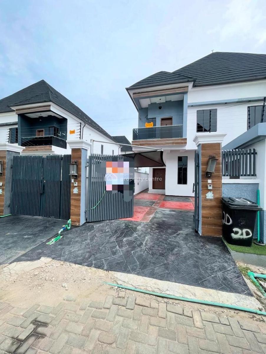 4 Bedroom Semi Detached Duplex, Chevron, Lekki, Lagos, Semi-detached Duplex for Rent