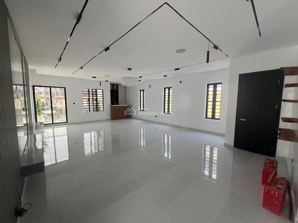 Self Compound Brand New 6 Bedroom Fully Detached Duplex, Chevron, Lekki, Lagos, Detached Duplex for Sale