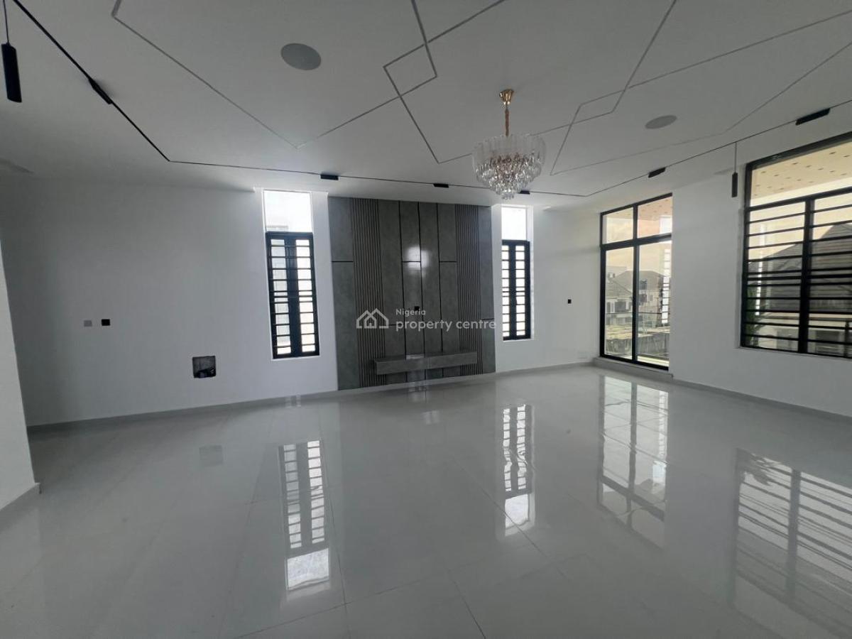 Self Compound Brand New 6 Bedroom Fully Detached Duplex, Chevron, Lekki, Lagos, Detached Duplex for Sale