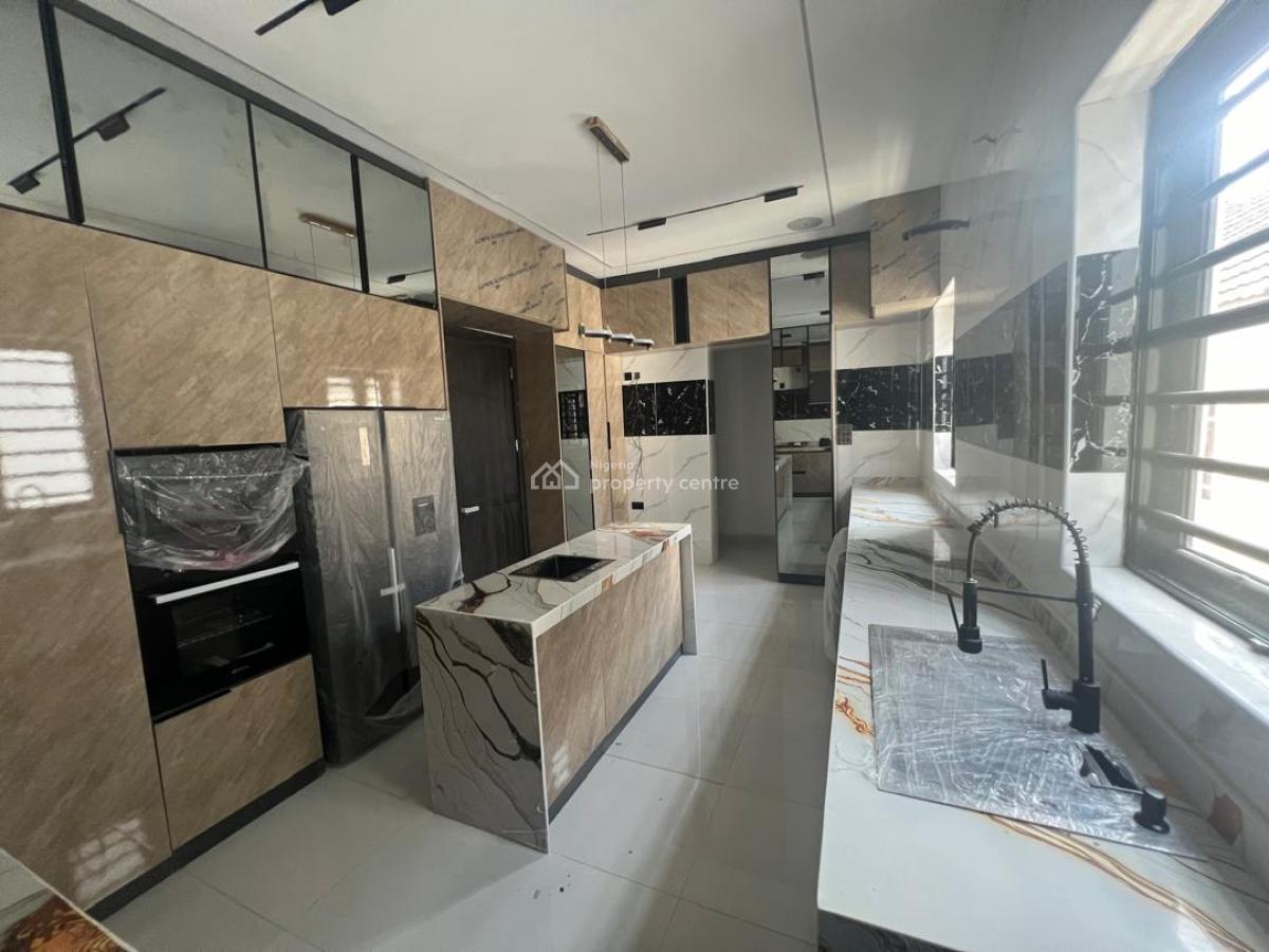 Self Compound Brand New 6 Bedroom Fully Detached Duplex, Chevron, Lekki, Lagos, Detached Duplex for Sale