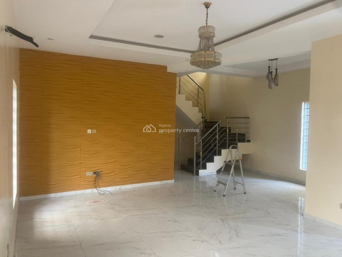 Self Compound 5 Bedroom Fully Detached Duplex with Bq, Chevron, Lekki, Lagos, Detached Duplex for Rent
