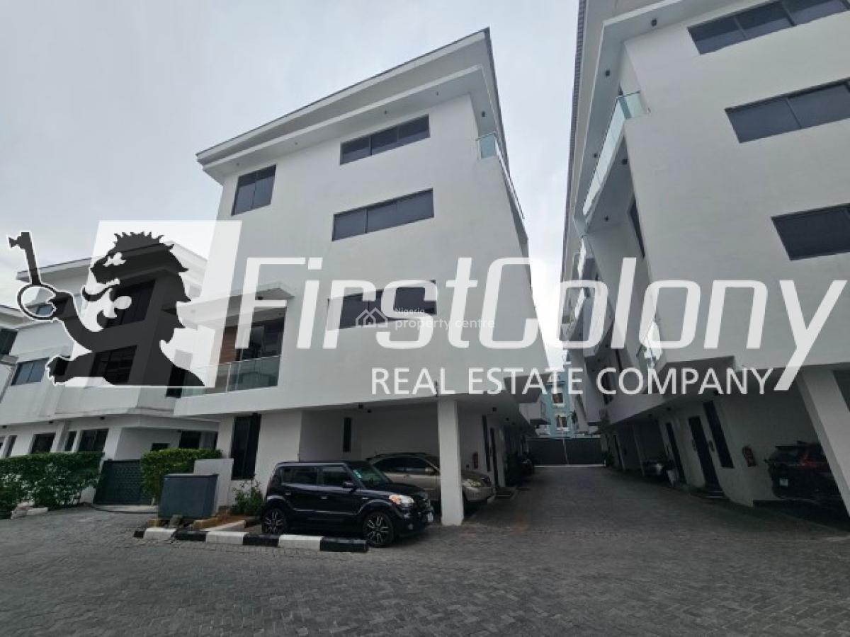Contemporary 4 Bedroom Terraced House (fully Serviced), Ikoyi, Lagos, Terraced Duplex for Rent