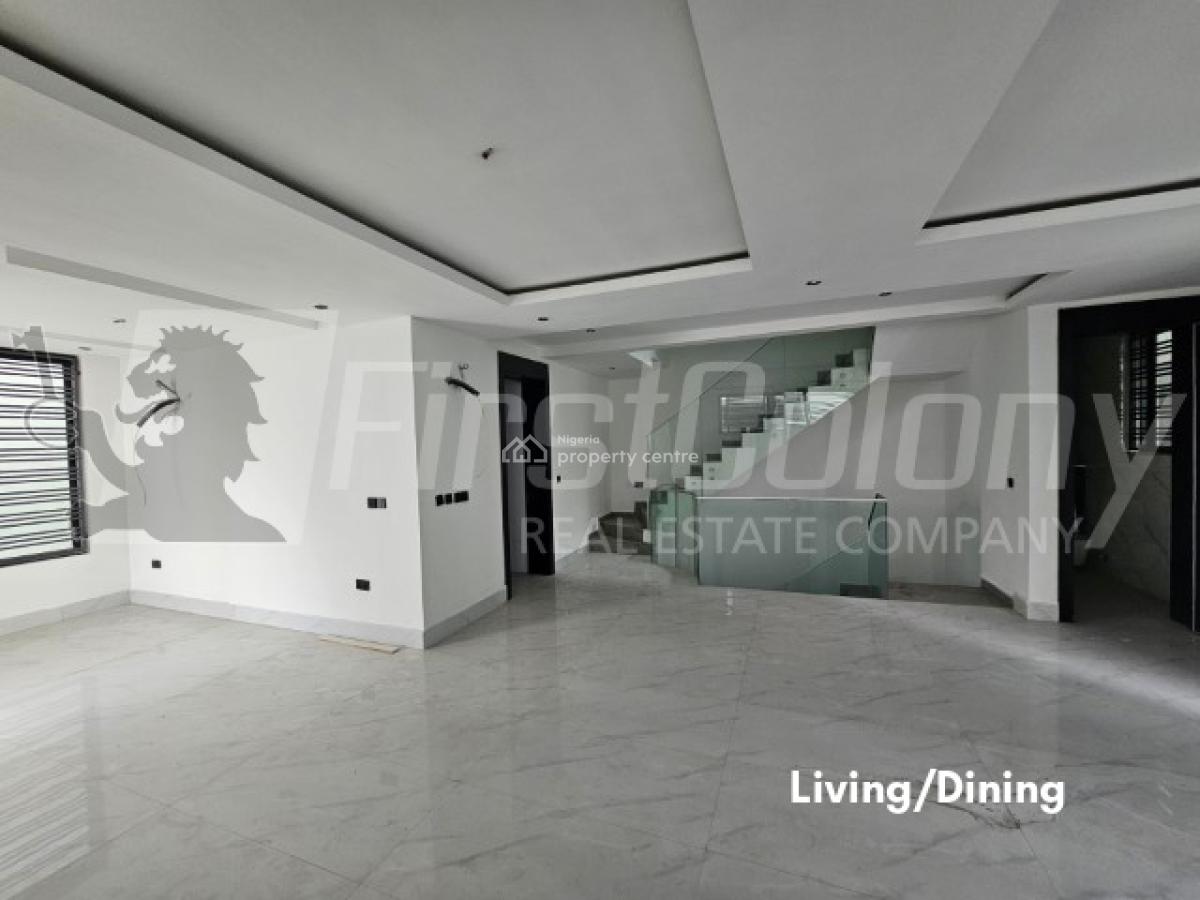 Contemporary 4 Bedroom Terraced House (fully Serviced), Ikoyi, Lagos, Terraced Duplex for Rent