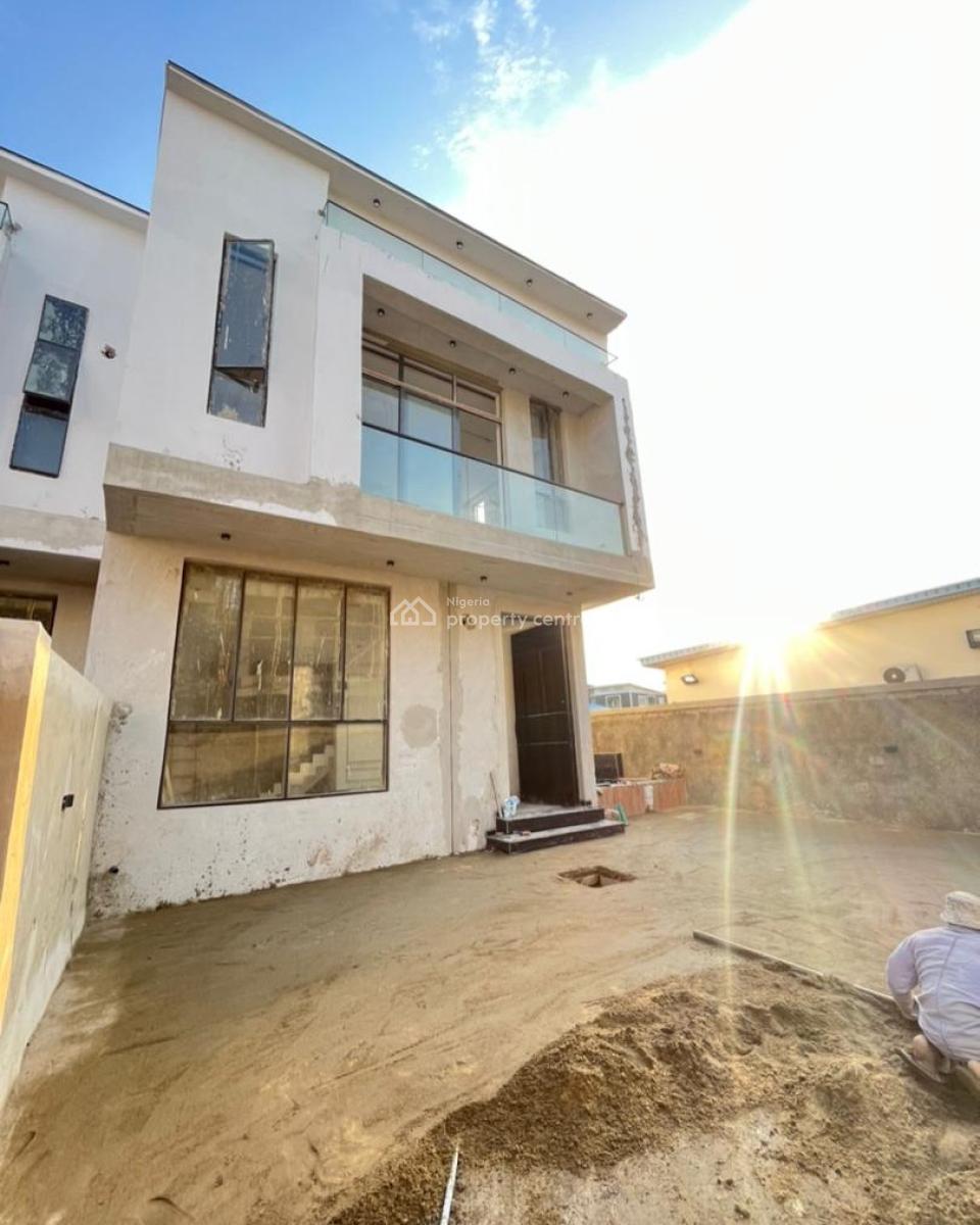 4 Bedroom Semi Detached Duplex + Bq, Chevron, Lekki, Lagos, Semi-detached Duplex for Sale