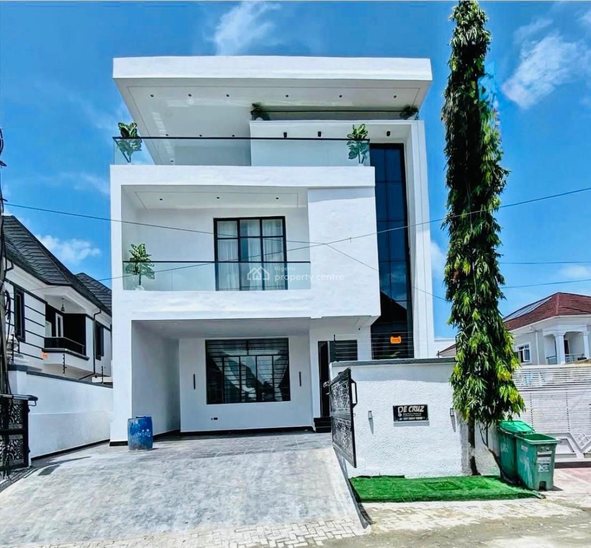 Luxury 5 Bedroom Fully Detached Duplex with Cinema & Swimming Pool, Ikota Gra, Lekki, Lagos, Detached Duplex for Sale