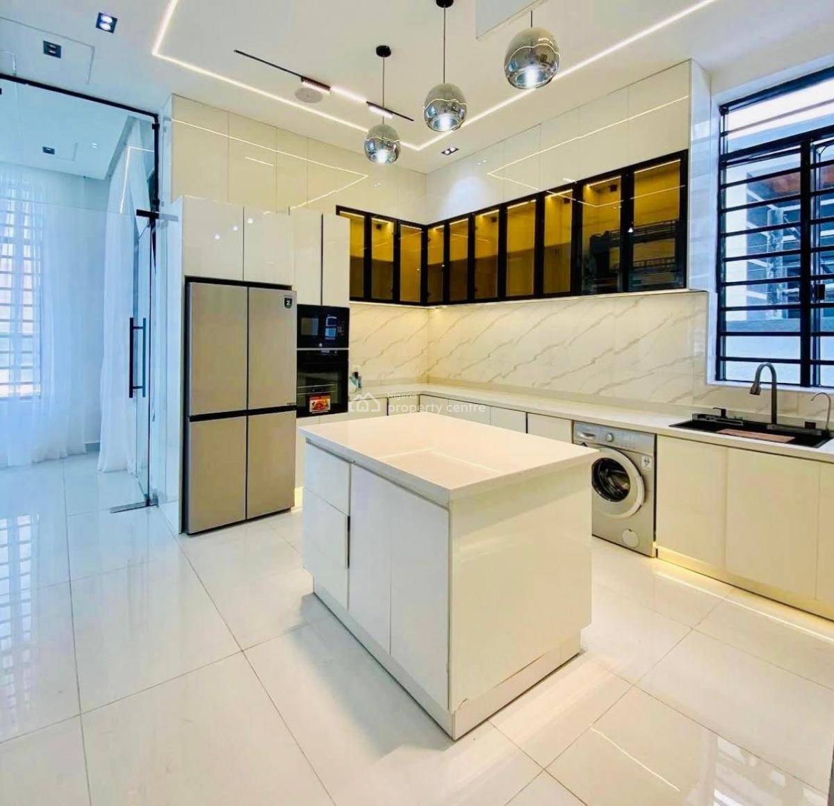 Luxury 5 Bedroom Fully Detached Duplex with Cinema & Swimming Pool, Ikota Gra, Lekki, Lagos, Detached Duplex for Sale