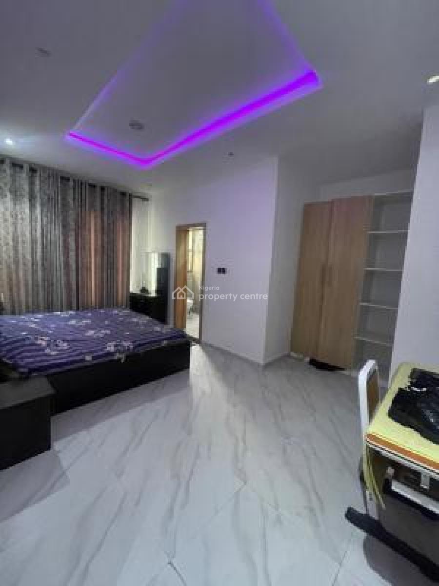Alluring 4 Bedroom Terraced Duplex + Bq, Solar and Communal Gym, Sangotedo, Ajah, Lagos, Terraced Duplex for Sale