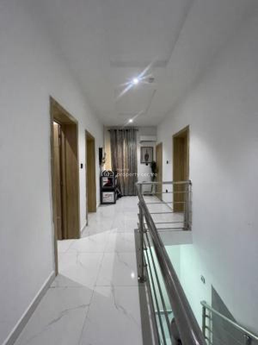 Alluring 4 Bedroom Terraced Duplex + Bq, Solar and Communal Gym, Sangotedo, Ajah, Lagos, Terraced Duplex for Sale