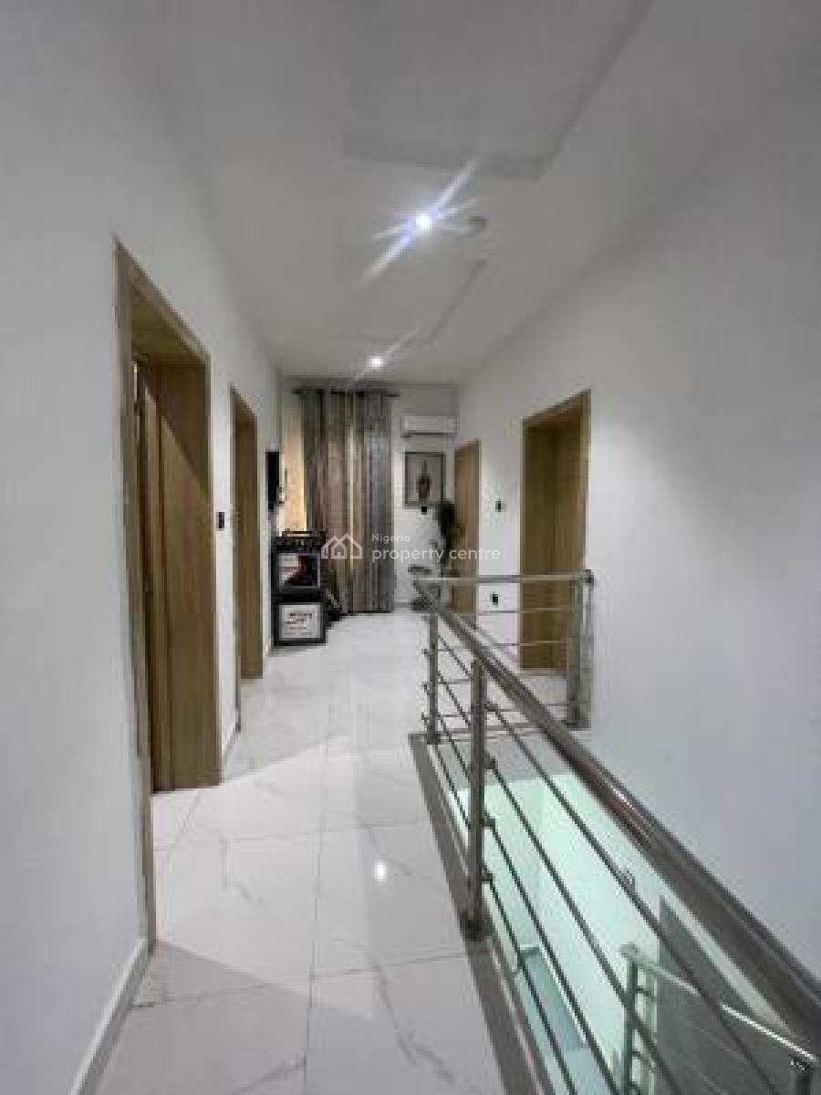 Alluring 4 Bedroom Terraced Duplex + Bq, Solar and Communal Gym, Sangotedo, Ajah, Lagos, Terraced Duplex for Sale