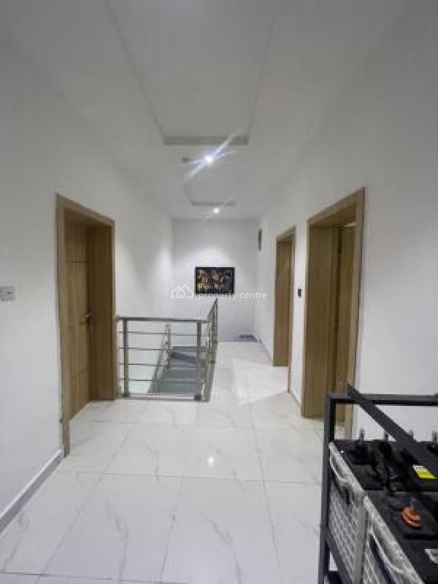 Alluring 4 Bedroom Terraced Duplex + Bq, Solar and Communal Gym, Sangotedo, Ajah, Lagos, Terraced Duplex for Sale