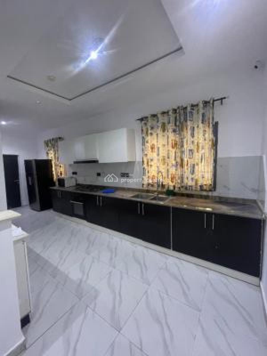 Alluring 4 Bedroom Terraced Duplex + Bq, Solar and Communal Gym, Sangotedo, Ajah, Lagos, Terraced Duplex for Sale