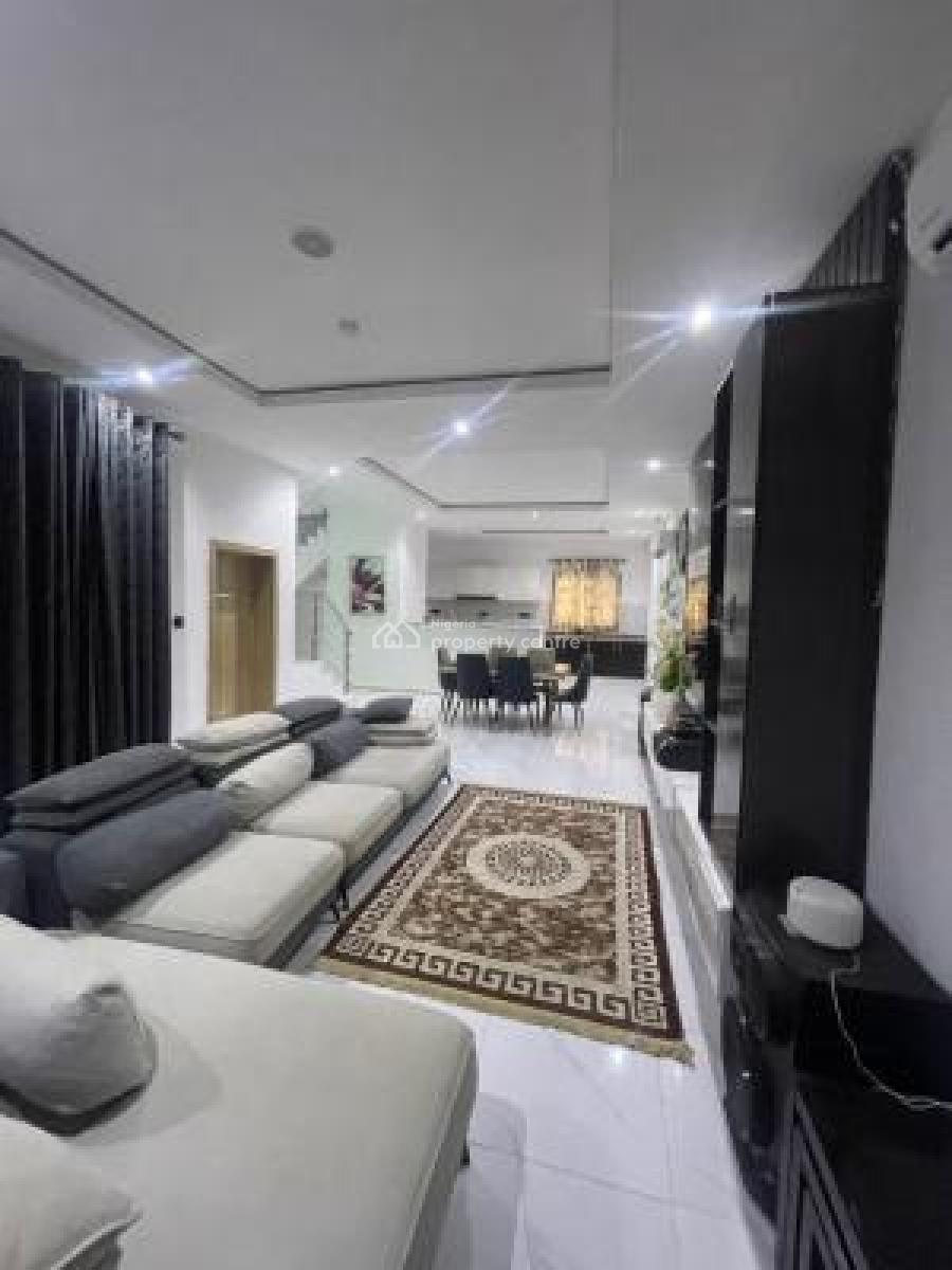 Alluring 4 Bedroom Terraced Duplex + Bq, Solar and Communal Gym, Sangotedo, Ajah, Lagos, Terraced Duplex for Sale