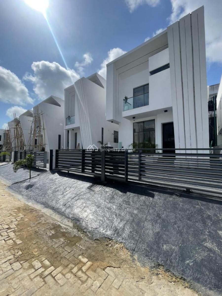 Luxury 4 Bedroom Detached Home + Bq, Pool, Electric Vehicle Charge, Chevron, Lekki, Lagos, Detached Duplex for Sale