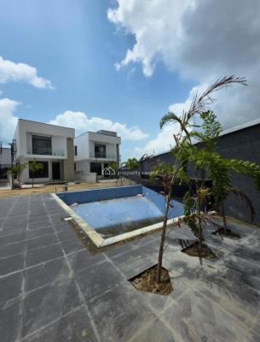 Alluringly Crafted 4 Bedroom Detached Duplex + Bq in a Serene Estate, Chevron Tollgate, Lekki, Lagos, Detached Duplex for Sale