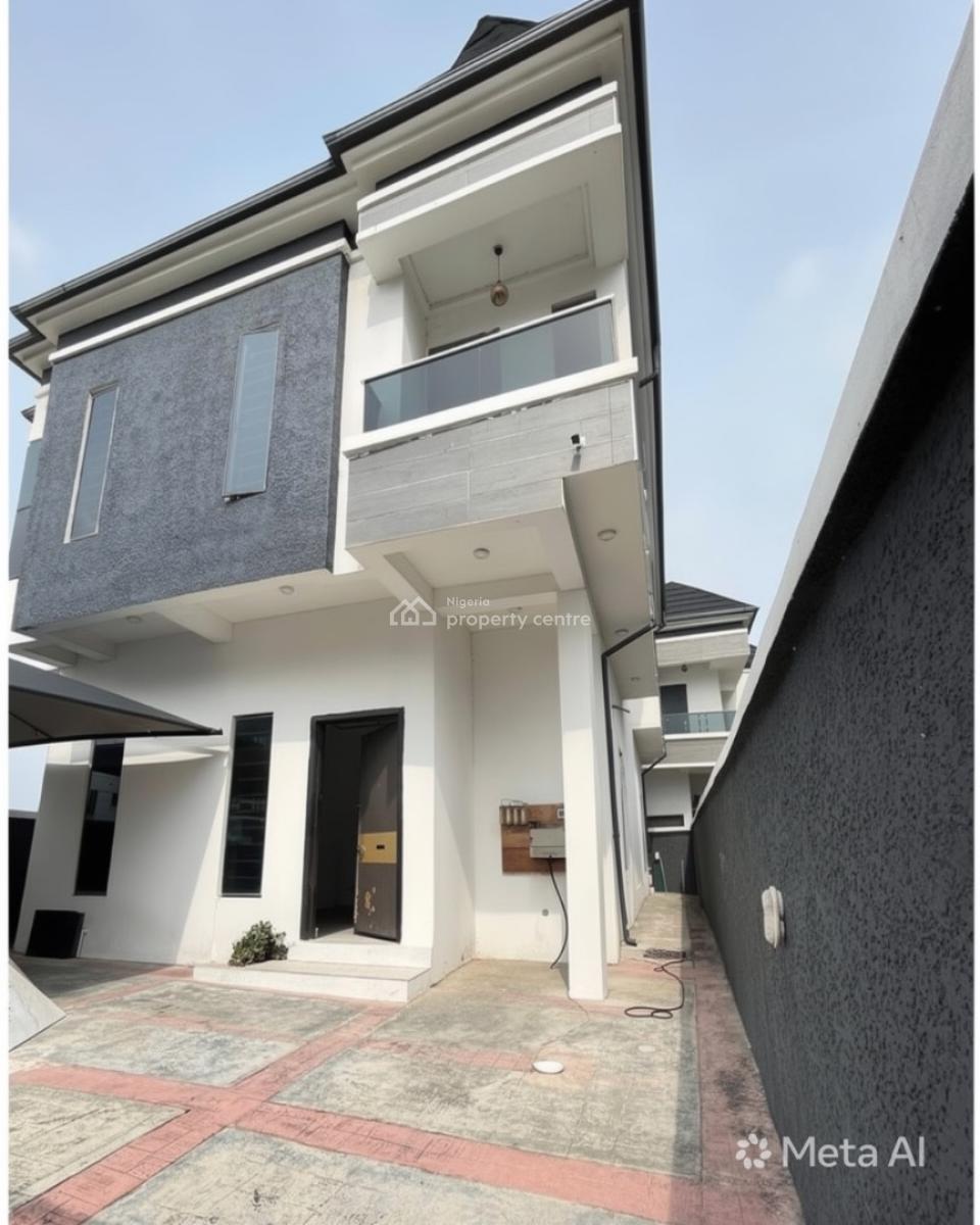 4 Bedroom Detached Duplex + Bq, Chevron, Lekki, Lagos, Detached Duplex for Sale