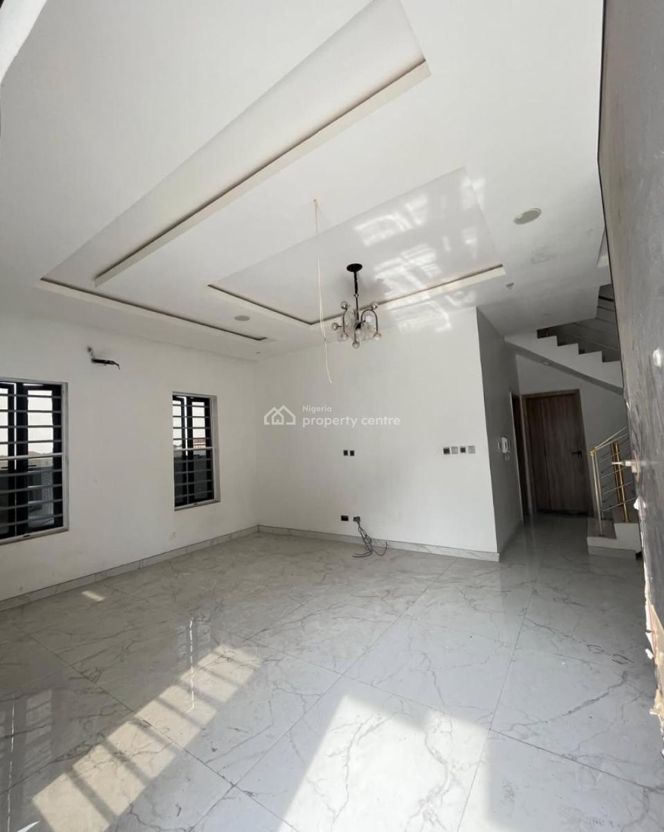 4 Bedroom Detached Duplex + Bq, Chevron, Lekki, Lagos, Detached Duplex for Sale