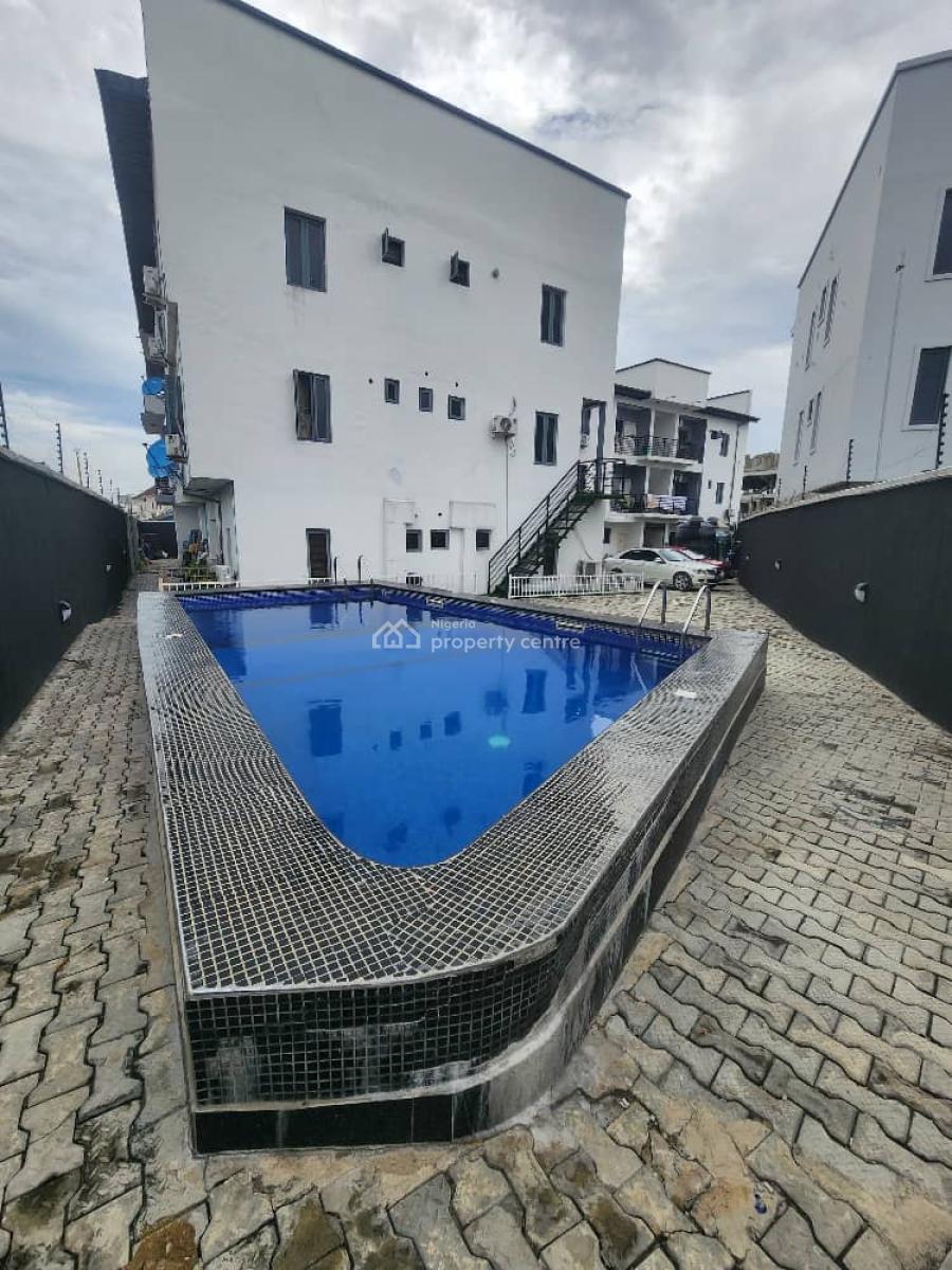Well Maintained Serviced 2 Bedroom Apartment with Pool, Ikate, Lekki, Lagos, Flat / Apartment for Rent