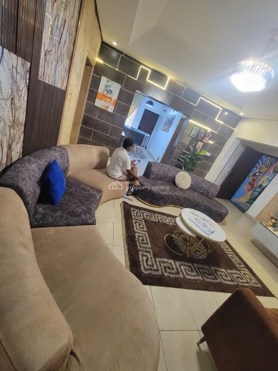 Furnished 3 Bedroom (upstairs) in a Secured Estate Close to The Road, By Lbs ,olokonla, Ajah, Lagos, Flat / Apartment for Rent