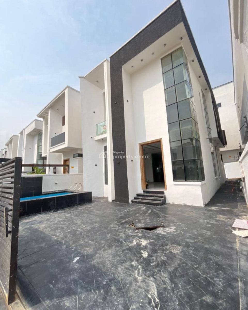 4 Bedroom Detached Duplex + Bq, Chevron, Lekki, Lagos, House for Sale