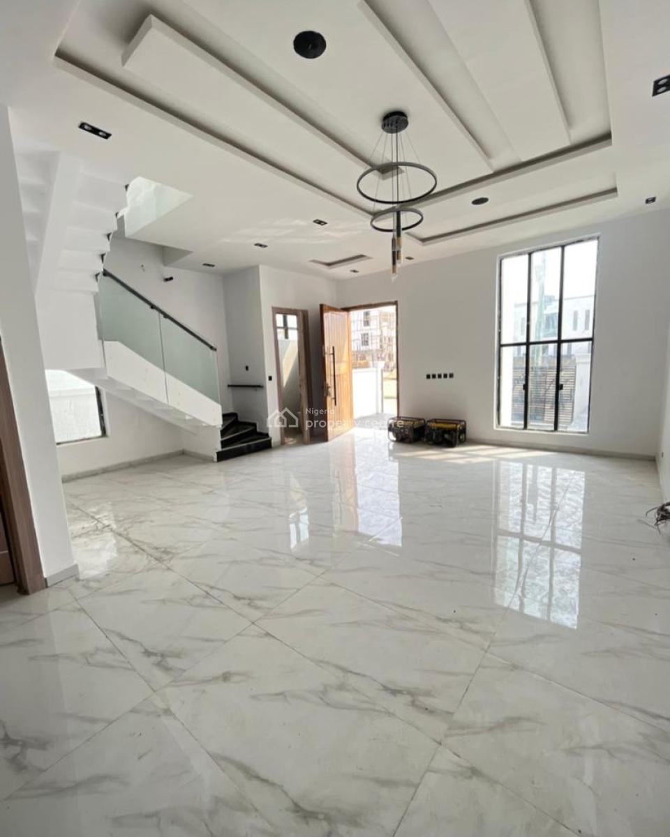 4 Bedroom Detached Duplex + Bq, Chevron, Lekki, Lagos, House for Sale