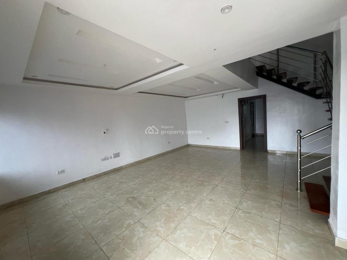Brand New 4 Bedroom Terrace with a Room Bq, Lekki Phase 1, Lekki, Lagos, Semi-detached Duplex for Rent