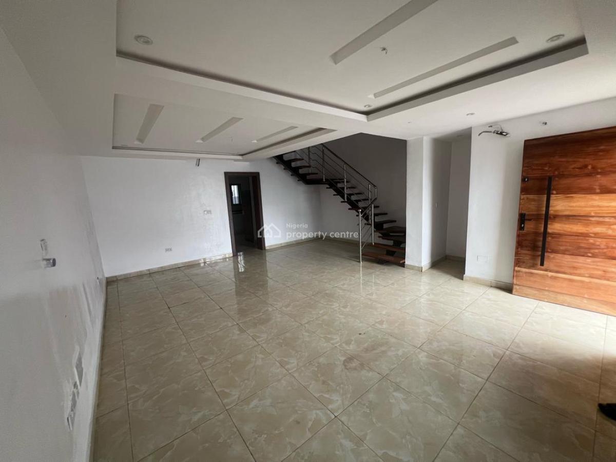 Brand New 4 Bedroom Terrace with a Room Bq, Lekki Phase 1, Lekki, Lagos, Semi-detached Duplex for Rent