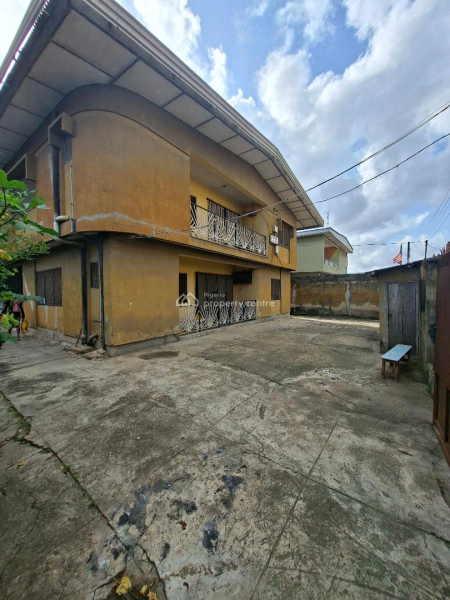 Strong and Standard Block of 4 Flats with  C of O, Market Square, Ago Palace, Isolo, Lagos, Block of Flats for Sale
