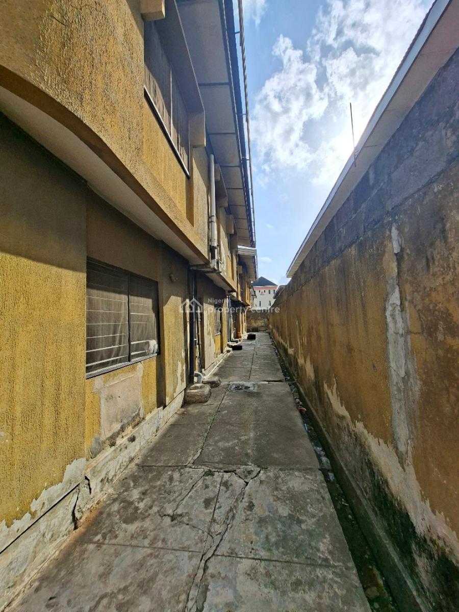 Strong and Standard Block of 4 Flats with  C of O, Market Square, Ago Palace, Isolo, Lagos, Block of Flats for Sale