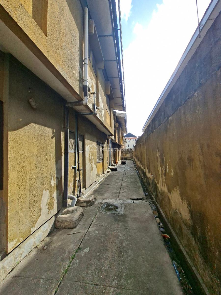 Strong and Standard Block of 4 Flats with  C of O, Market Square, Ago Palace, Isolo, Lagos, Block of Flats for Sale