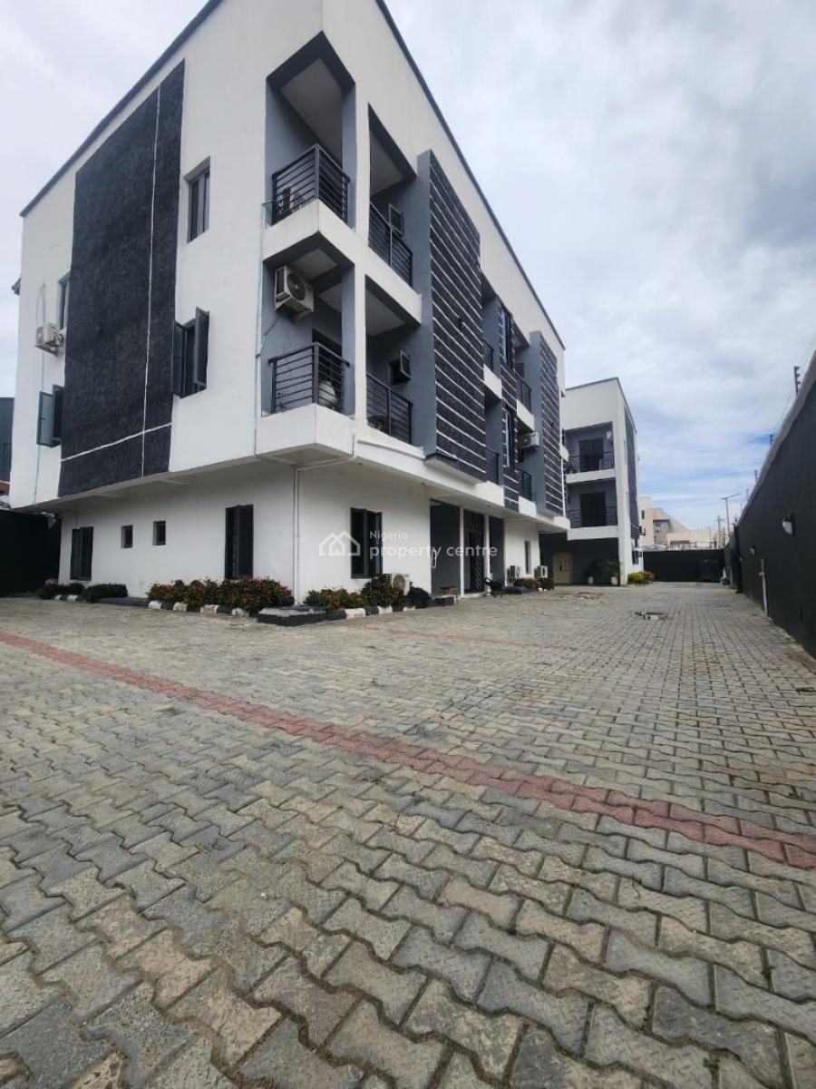 Well Maintained Serviced 2 Bedroom Apartment with Acs & Swimming Pool., Ikate, Lekki, Lagos, Flat / Apartment for Rent