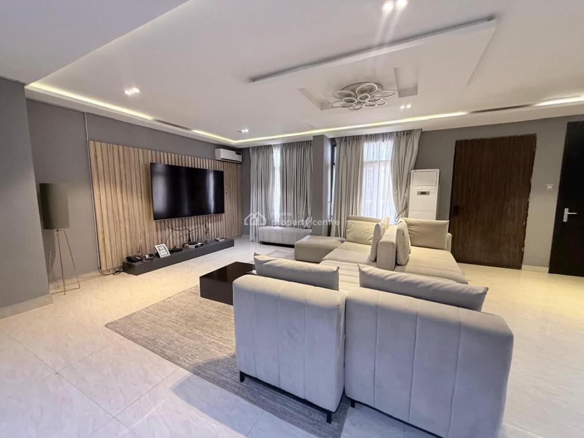 Beautiful 3 Bedroom Fully Furnished Apartment with Bq, Banana Island Road, Ikoyi, Lagos, Flat / Apartment for Rent