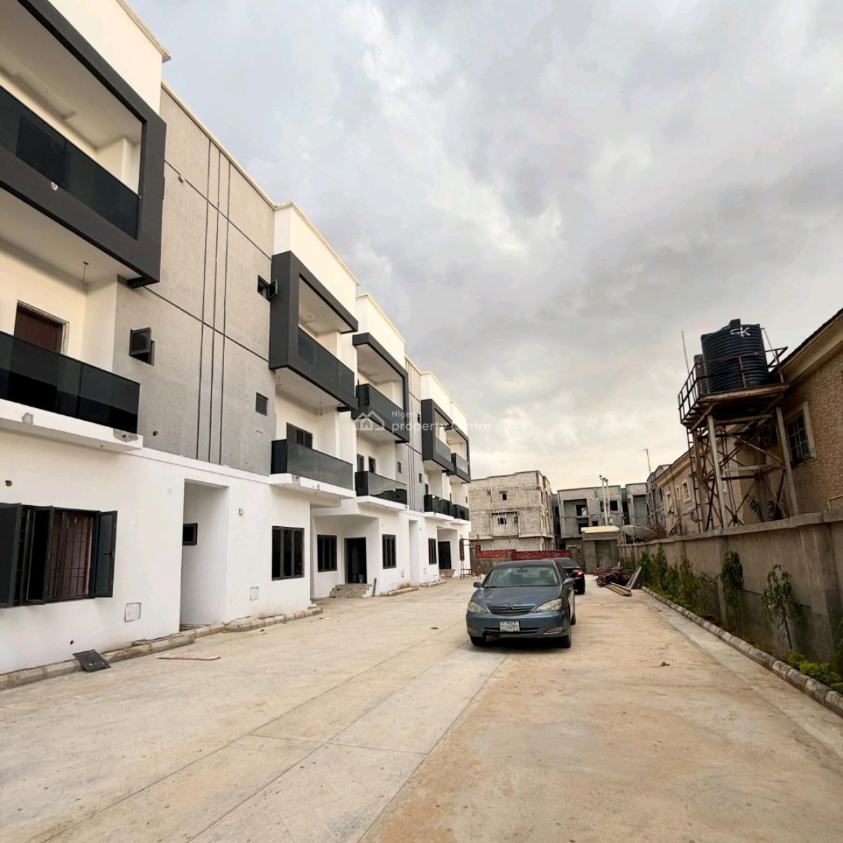 Newly Built 4 Bedrooms Terrace Duplex with 1 Room Boys Quarters Available, Kado, Abuja, Terraced Duplex for Sale