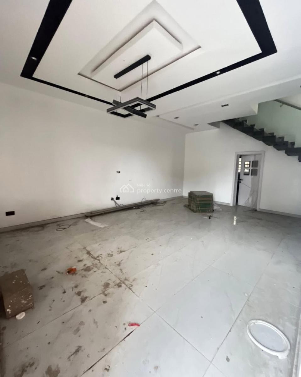 4 Bedroom Semi Detached Duplex + Bq, Chevron, Lekki, Lagos, Semi-detached Duplex for Sale