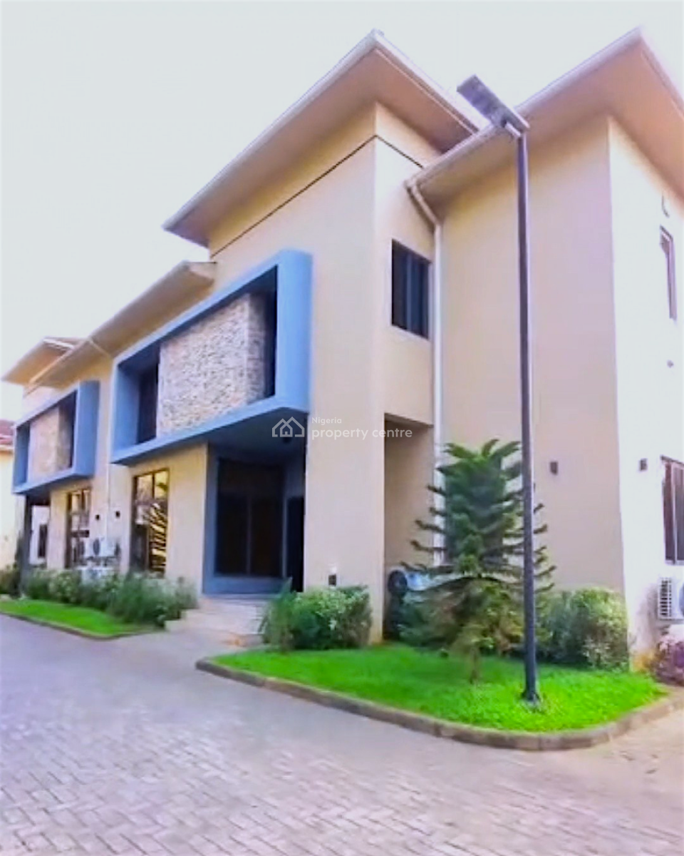 Elegant 4 Bedroom Duplex with a Bq a Gym a Swimming Pool, The Bridge Estate, Peter Odili Road, Trans Amadi, Port Harcourt, Rivers, Semi-detached Duplex for Rent