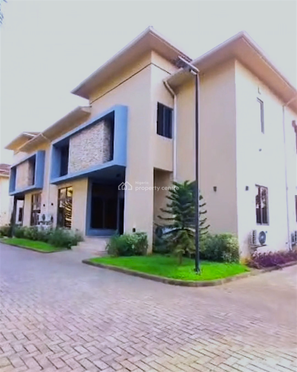 Elegant 4 Bedroom Duplex with a Bq a Gym a Swimming Pool, The Bridge Estate, Peter Odili Road, Trans Amadi, Port Harcourt, Rivers, Semi-detached Duplex for Rent