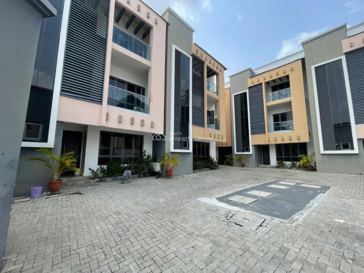4 Bedroom Terrace Duplex with a Rooms Service Quarter, Banana Island, Ikoyi, Lagos, Terraced Duplex for Rent